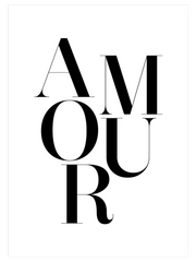 Amour N2 - Fine Art Poster
