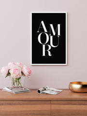 Amour Poster - Giclée Baskı