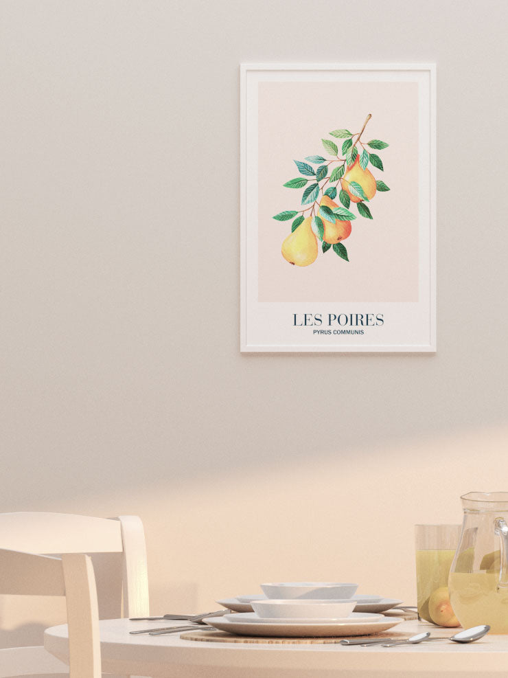 Les Poires - Art Print