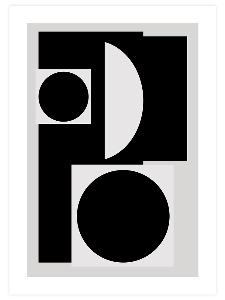 Art Abstrait - Art Print Sanatsal Poster