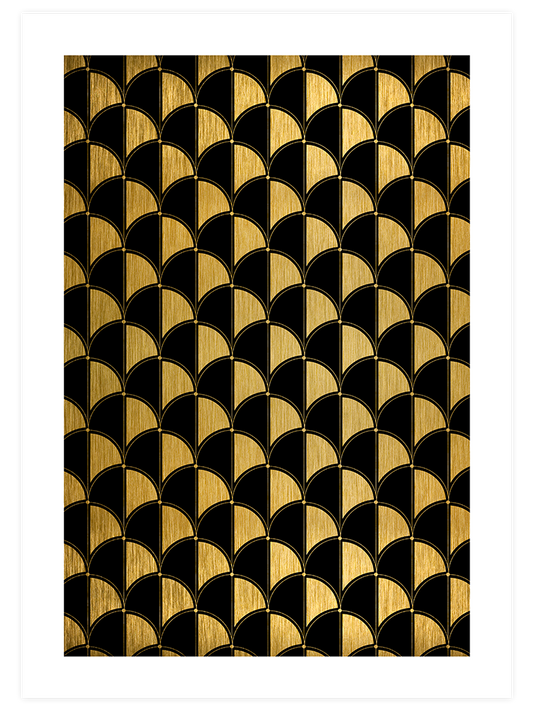 Art Deco N1 Poster - Giclée Baskı