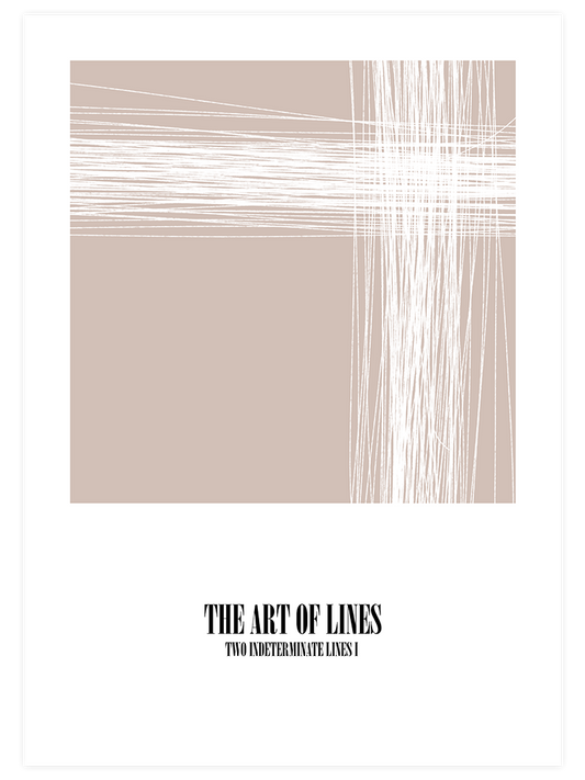 Art Of Lines N1 - Fine Art Poster