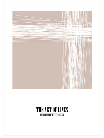 Art Of Lines N1 - Art Print