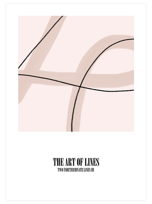 Art Of Lines N2 - Fine Art Poster