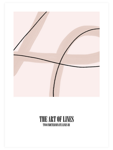 Art Of Lines N2 - Art Print