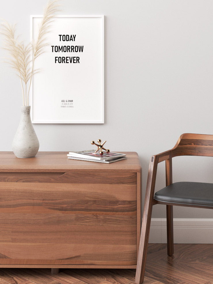 Forever Kişiye Özel - Art Print Ürün ikincil görseli