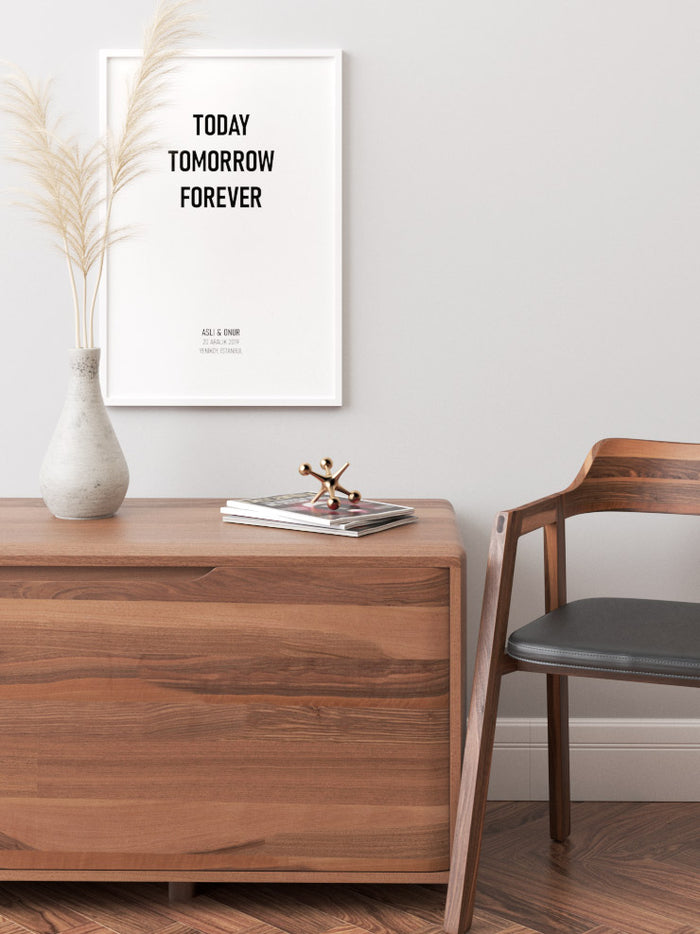 Forever Kişiye Özel - Art Print  Poster