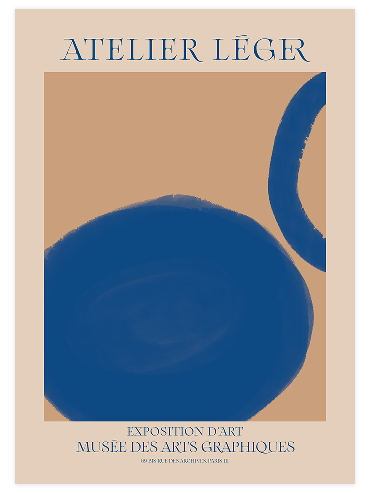Atelier Leger Arts Graphiques - Art Print Sanatsal Poster