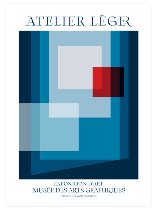 Atelier Leger Musée D'arts Graphiques - Fine Art Poster
