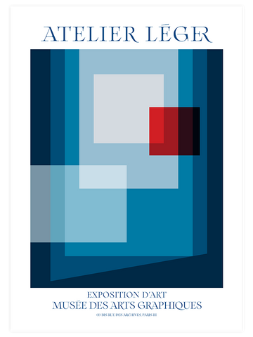 Atelier Leger Musée D'arts Graphiques - Art Print