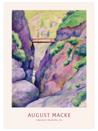 Macke Schlucht in Tegernsee - Art Print