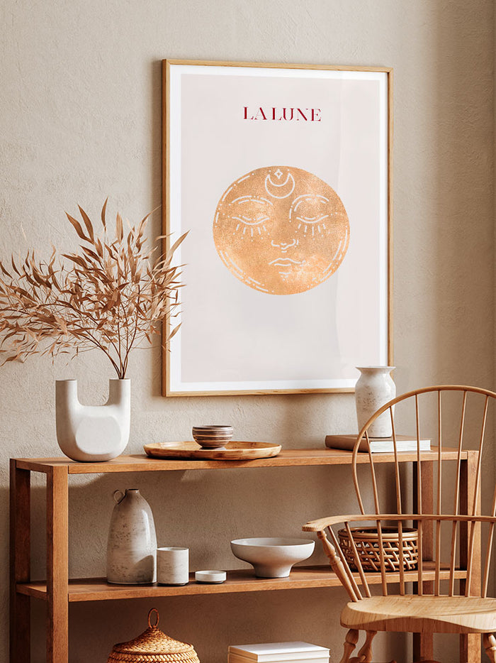 Luna - Art Print  Poster