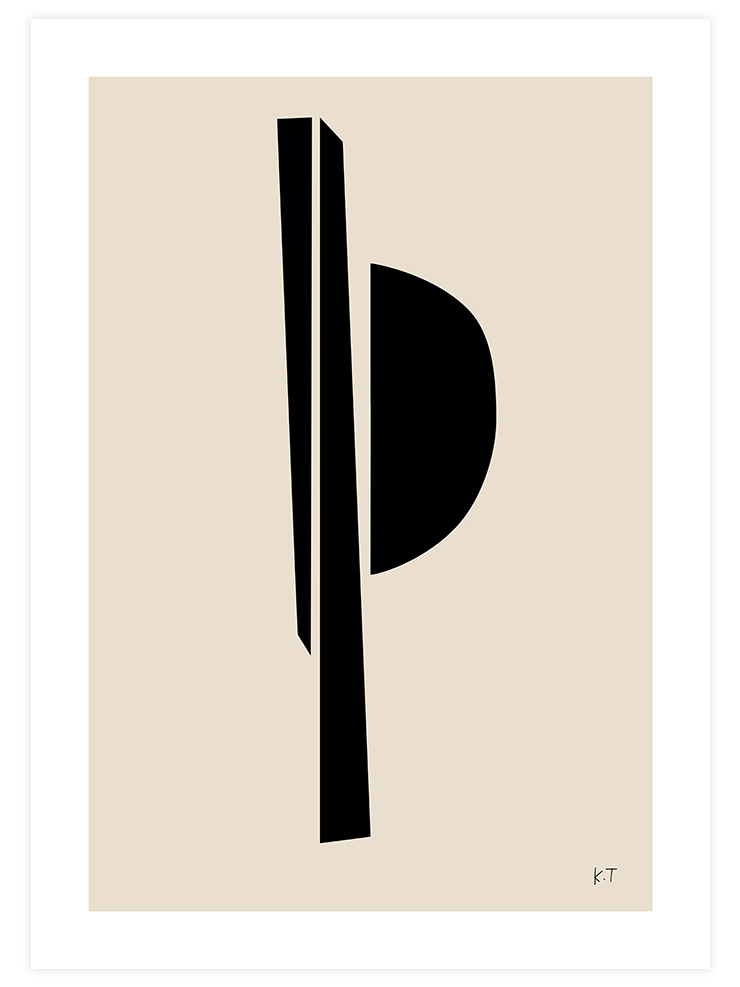 Balancing 3 - Art Print Sanatsal Poster