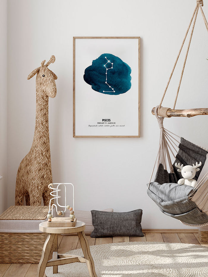 Balık Burcu - Art Print  Poster
