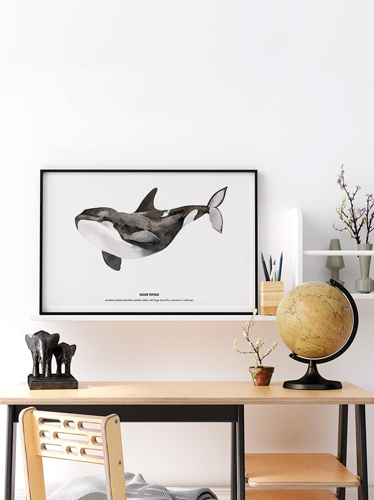 Balina N3 - Art Print Ürün ikincil görseli