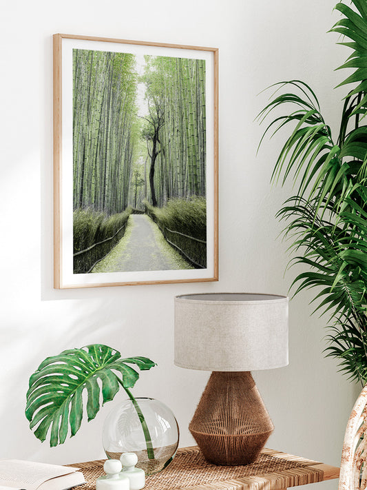 Bambu Yolu Poster - Giclée Baskı