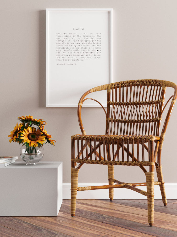 Beautiful - Art Print  Poster