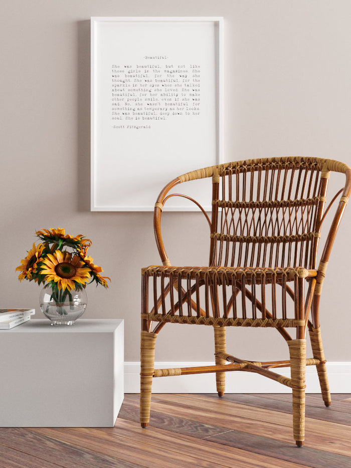 Beautiful - Art Print  Poster