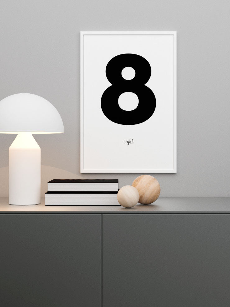 Eight - Art Print Ürün ikincil görseli