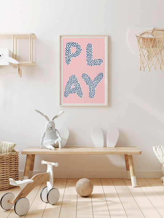 Play Poster - Giclée Baskı