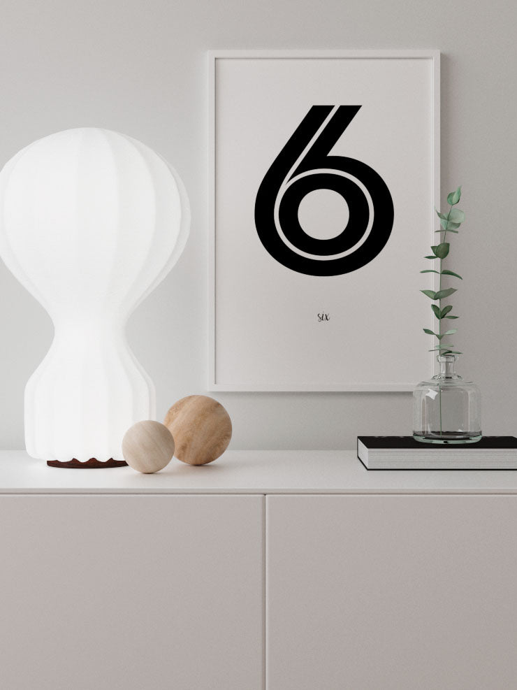Six - Art Print Ürün ikincil görseli