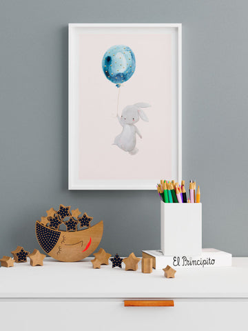 Uçan Tavşan - Art Print