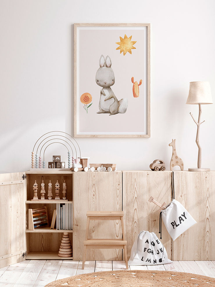 Petit Lapin - Art Print