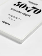 Beyaz Metal Çerçeve 50x70cm