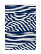 Blue Waves N2 - Art Print
