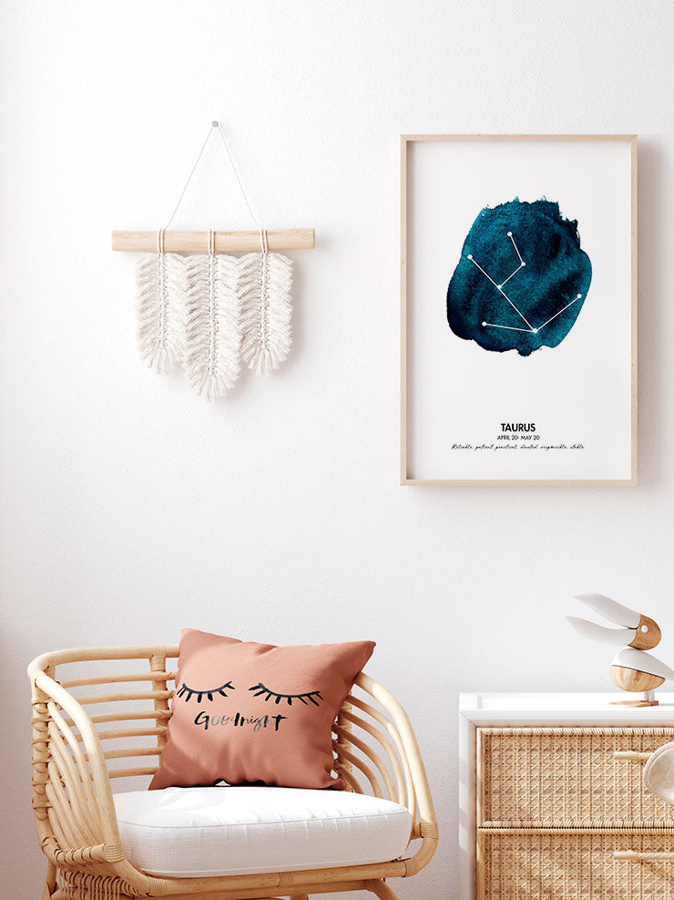 Boğa Burcu - Art Print Ürün ikincil görseli