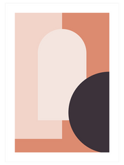 Bold Shapes N3 - Fine Art Poster