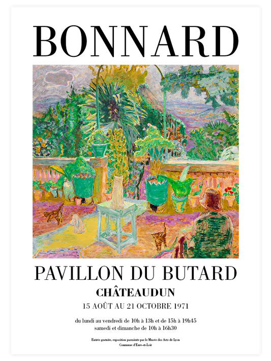 Bonnard Afiş Poster - Giclée Baskı