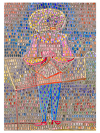 Paul Klee Boy in Fancy Dress - Art Print