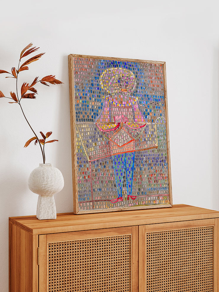 Paul Klee Boy in Fancy Dress - Art Print  Poster