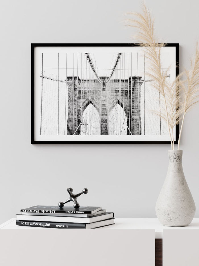 Manhattan Köprüsü - Art Print  Poster