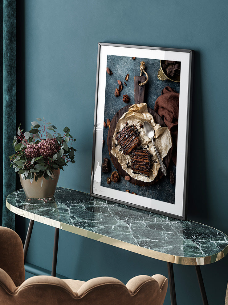 Brownie - Art Print  Poster