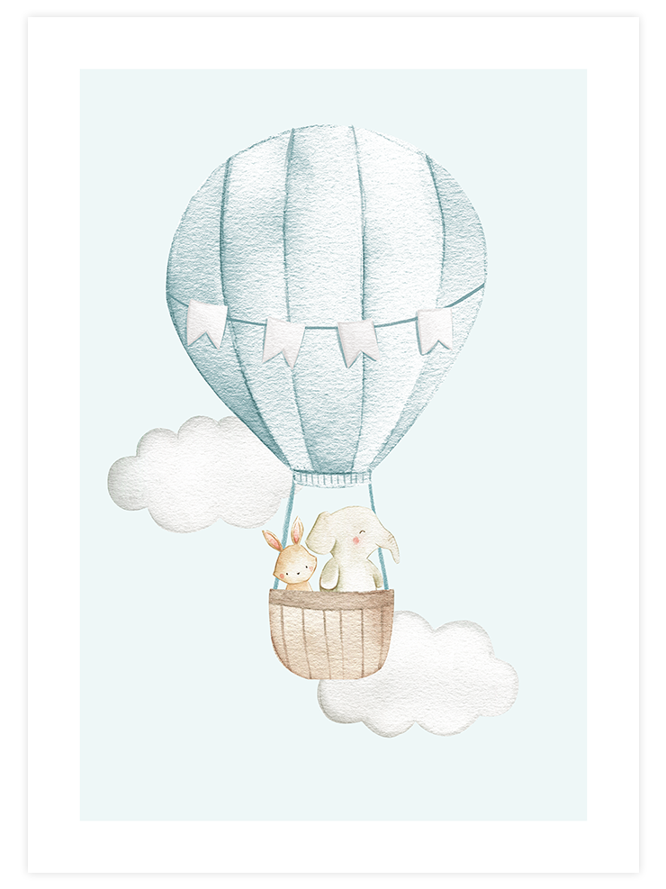 Bulutlarda N5 - Art Print