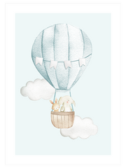Bulutlarda N5 - Fine Art Poster