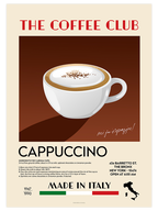 The Coffee Club Cappuccino - Art Print