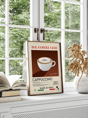 The Coffee Club Cappuccino - Fine Art Poster