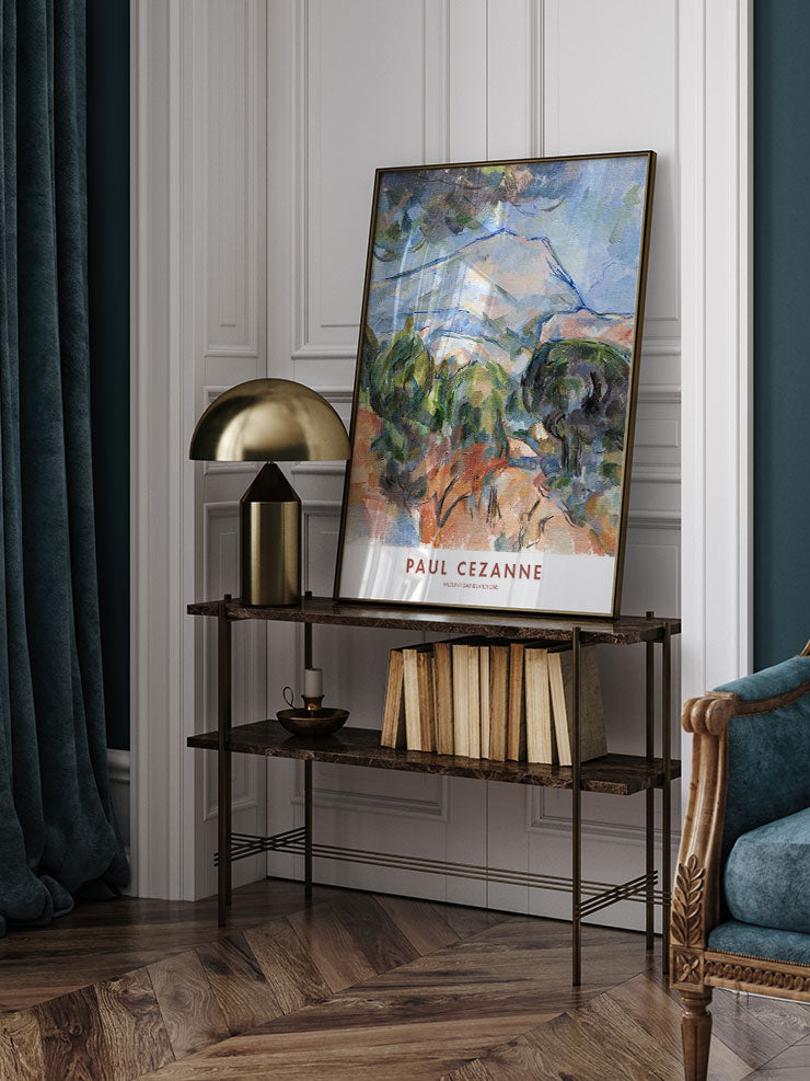 Cezanne Mont Sainte-Victoire - Art Print  Poster