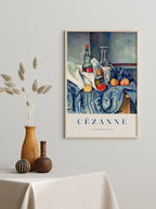 Cezanne The Peppermint Bottle - Art Print