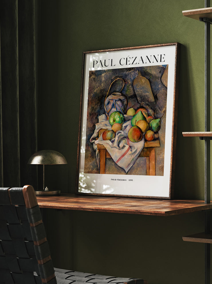 Cezanne Ginger Jar - Art Print  Poster