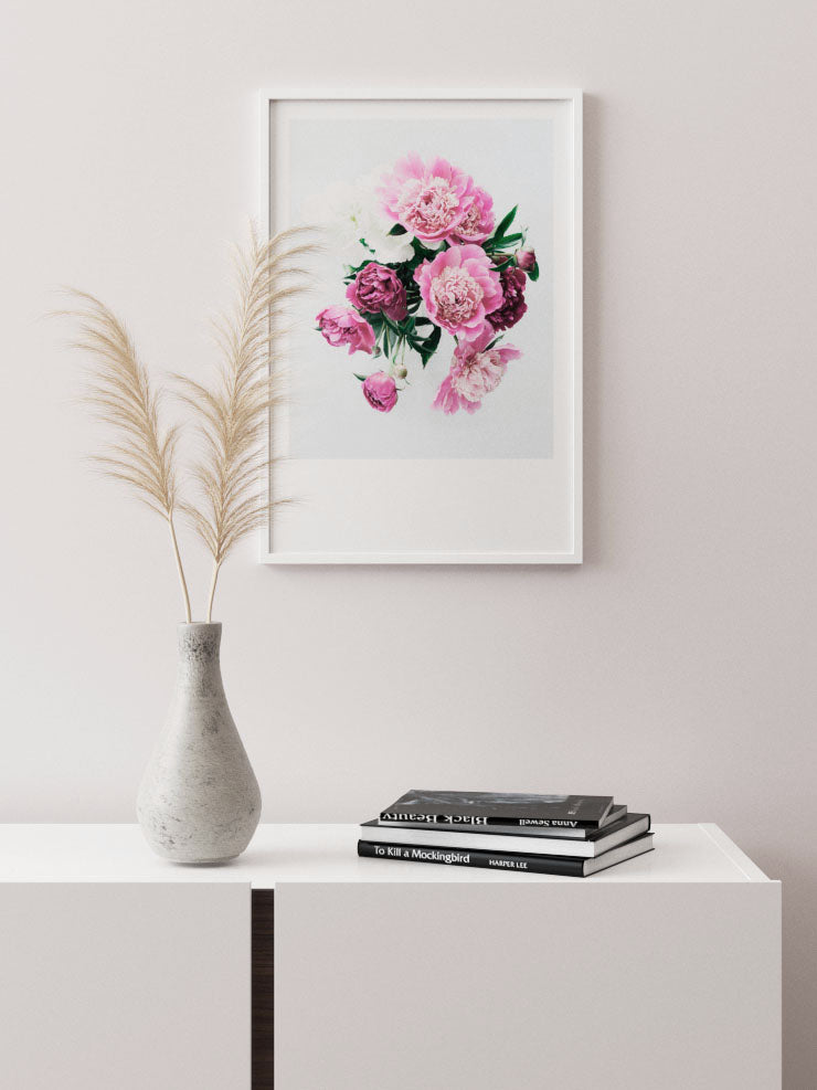 Çiçek Buketi - Art Print Ürün ikincil görseli