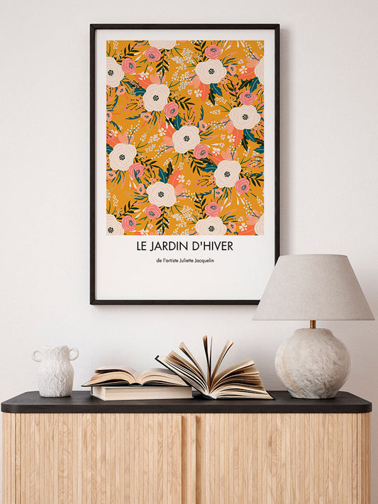 Jardin D'hiver Poster - Giclée Baskı