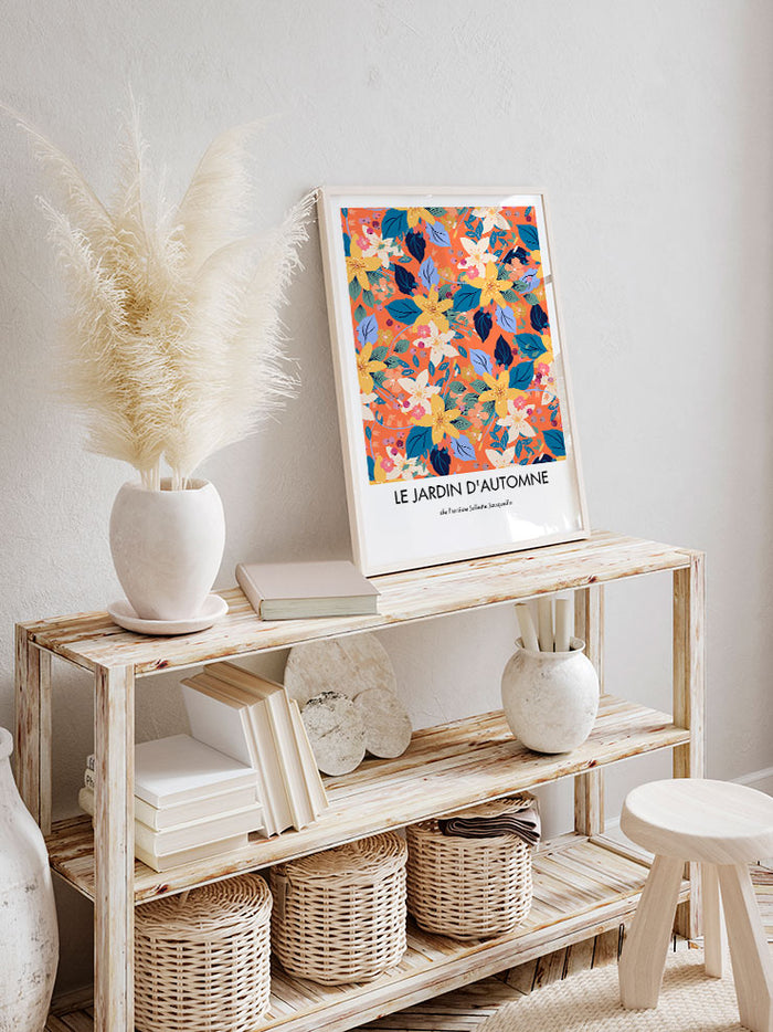 Jardin D'automne - Art Print  Poster