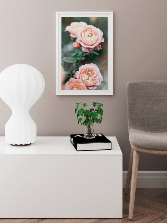 Jardin De Roses - Art Print
