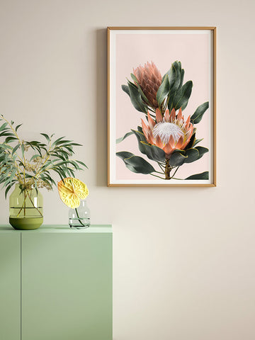 Egzotik Çiçek - Art Print