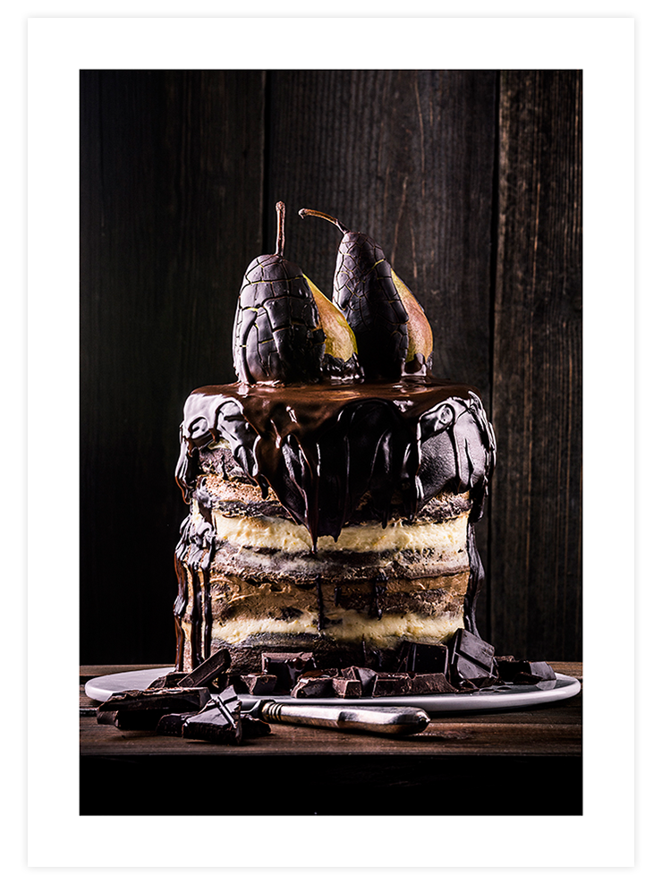 Poire sur le Gateau - Art Print Ürün ana görseli