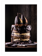 Poire sur le Gateau - Art Print